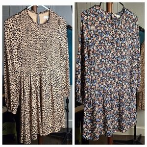 Two Girl Bundle of Dresses-gb Girls Size M & Copper Key Size M